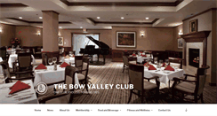 Desktop Screenshot of bowvalleyclub.com